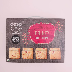 DP FRUITY BISCUITS 400GM
