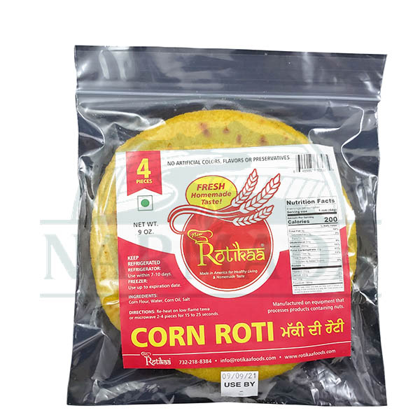CORN ROTI 4PC ROTIKAA