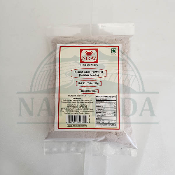 NIRAV BLACK SALT 200GM