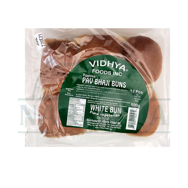 VIDHYA PAV BHAJI BUNS 12PC