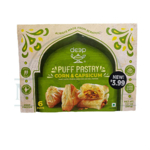 DP PUFF PASTRY CORN  and  CAPSICUM 360GM