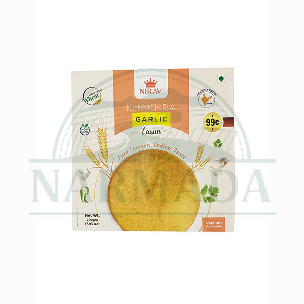 NIRAV GARLIC KHAKHRA 7.5OZ