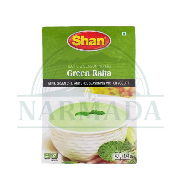 SHAN GREEN RAITA MSL 100GM