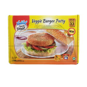 VADILAL VEGGIE BURGER PATTY BULK 1.98KG