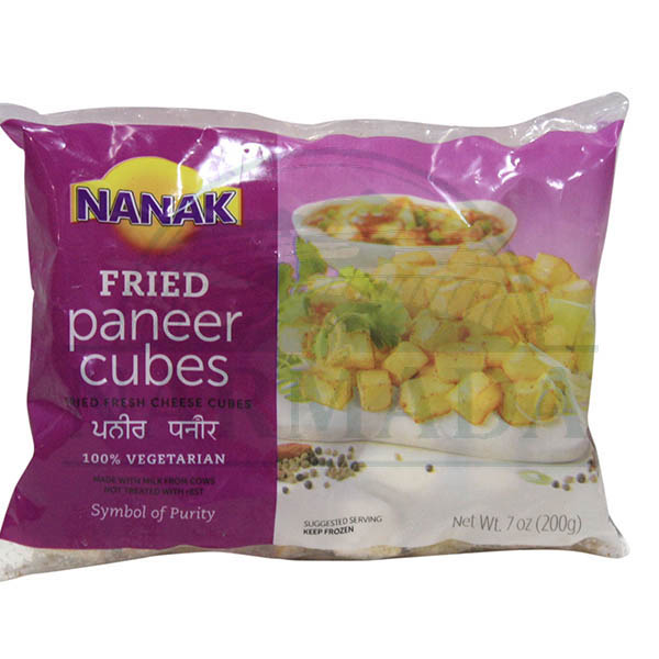 NANAK FRIED PANEER CUBES 7OZ