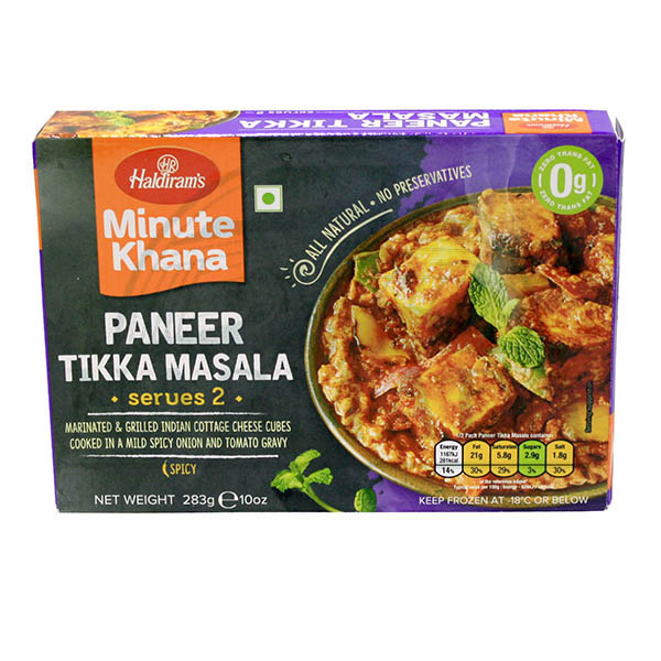HALDIRAMS PANEER TIKKA MASALA 10OZ