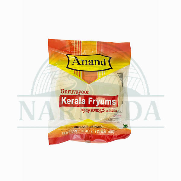 ANAND KERALA FRYUMS 200GM PAPPADAM