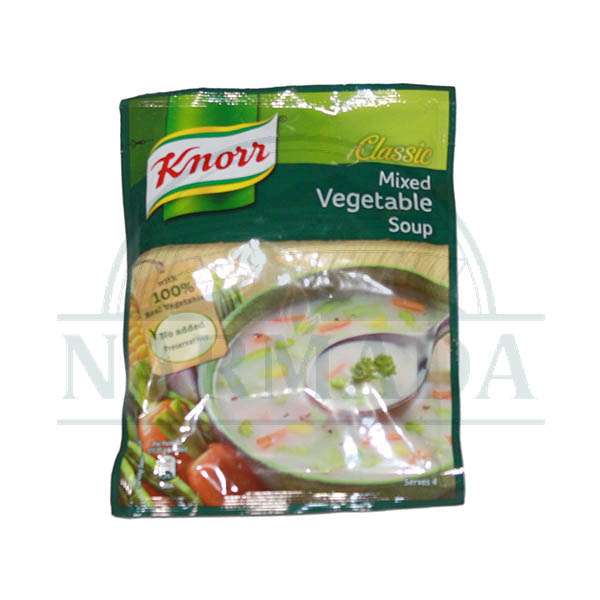 KNORR MIX VEG SOUP 45GM