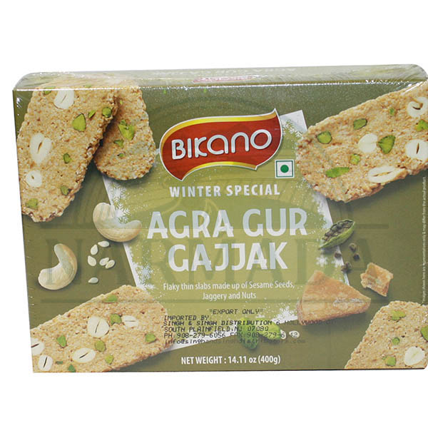 BIKANO AGRA GUR GAJJAK 400 G
