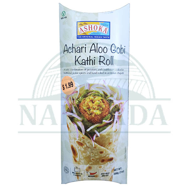 ASHOKA ACHARI ALOO GOBI KATHI ROLL
