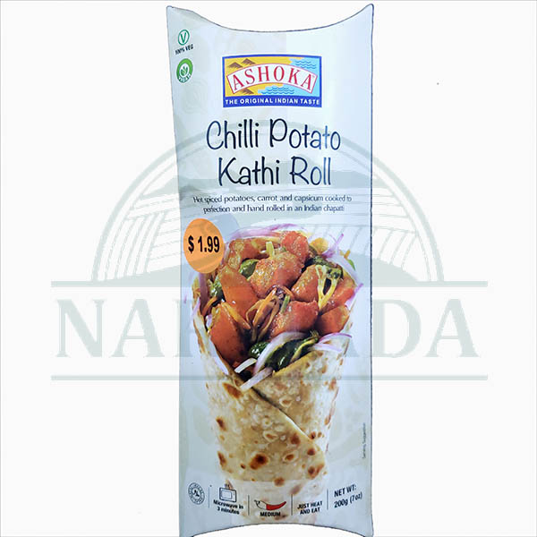 ASHOKA CHILI POTATO KATHI ROLL 200gm
