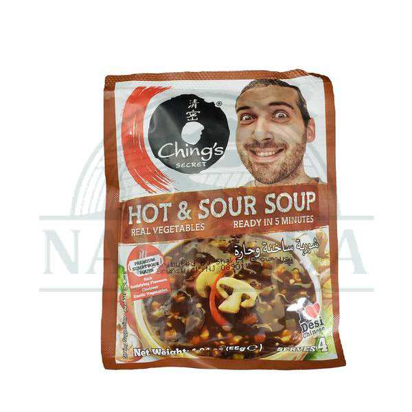 CHING'S HOT  and  SOUR VEG SOUP 55