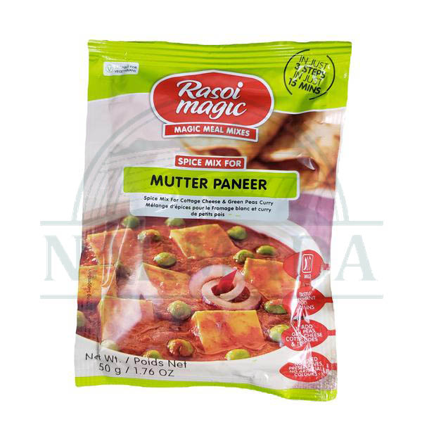 RASOI MAGIC MUTTER PANEER 50 GM