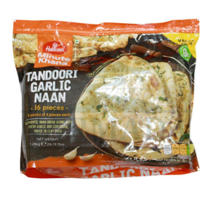 HALDIRAM TANDOORI GARLIC NAAN 14OZ