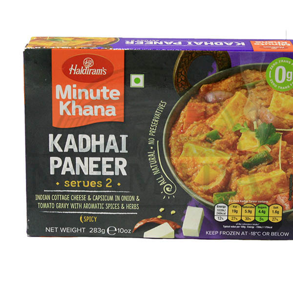 HALDIRAM KADHAI PANEER 10OZ