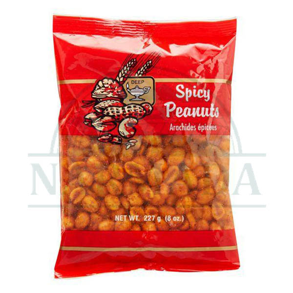 DEEP PEANUTS SPICY 8 OZ
