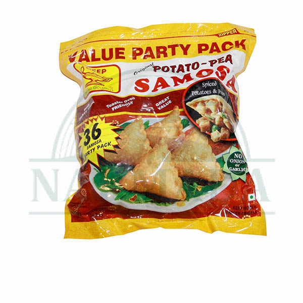 DEEP POTATO PEA  -VEG SAMOSAS 8P