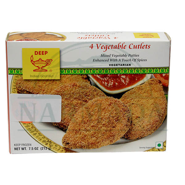 DEEP 4 VEGETABLE CUTLET 7 OZ