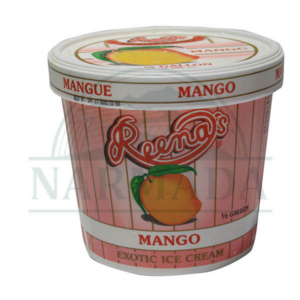 REENA MANGO ICE CREAM 0.5 GAL