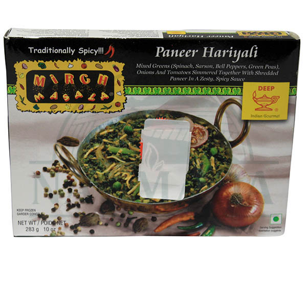 MIRCH MASALA PANEER HARIALI 10 OZ