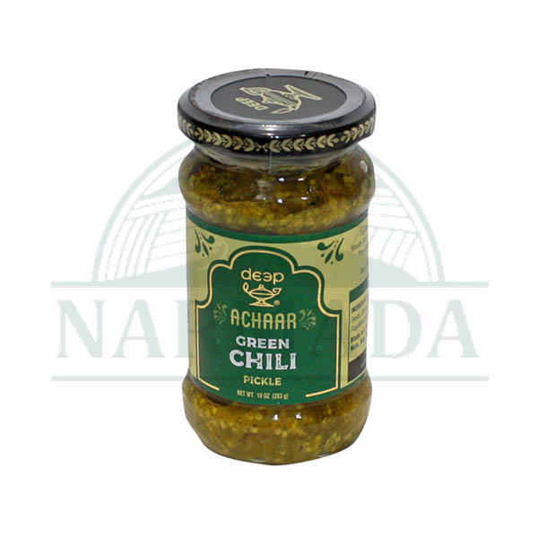DEEP GREEN CHILI PICKLE 25 OZ