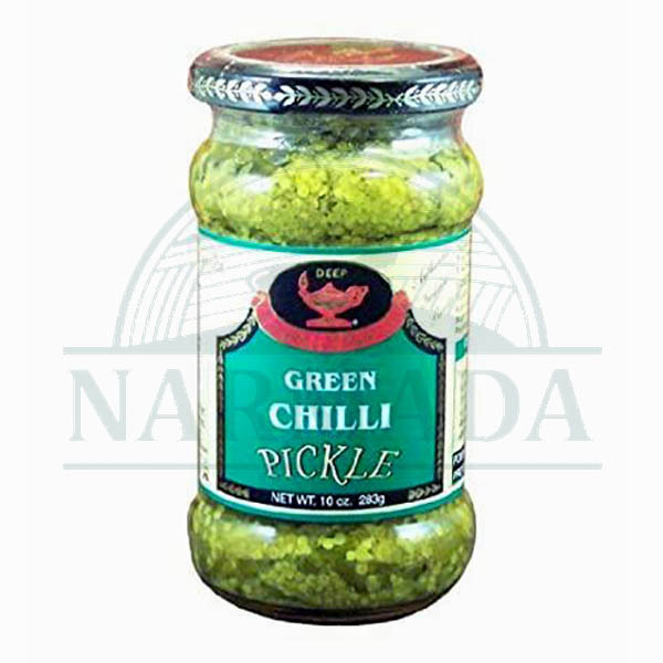 DEEP GREEN CHILI PICKLE 10 OZ