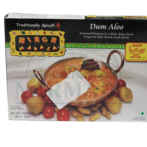 MIRCH MASALA DUM ALOO 10OZ DEEP