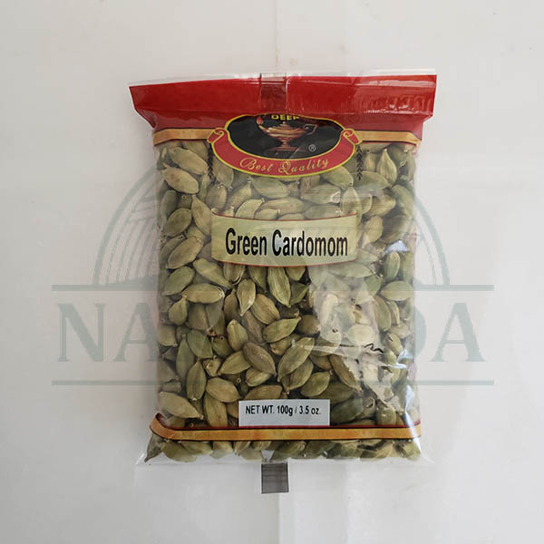 DEEP  GREEN CARDAMOM WHOLE 100G