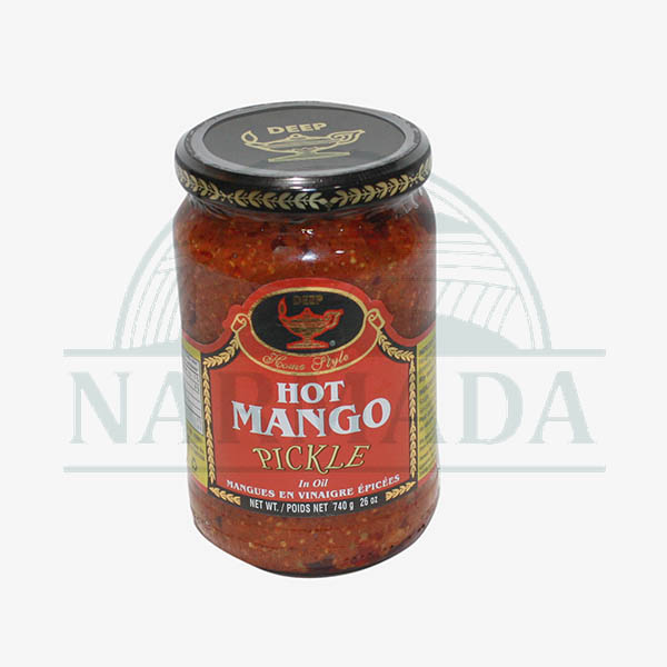 DEEP HOT MANGO PICKLE 26 OZ