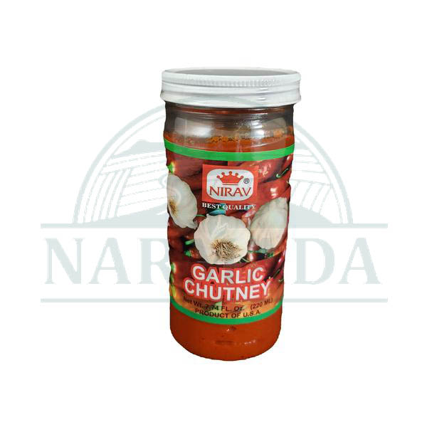 NIRAV GARLIC CHUTNEY 7 OZ