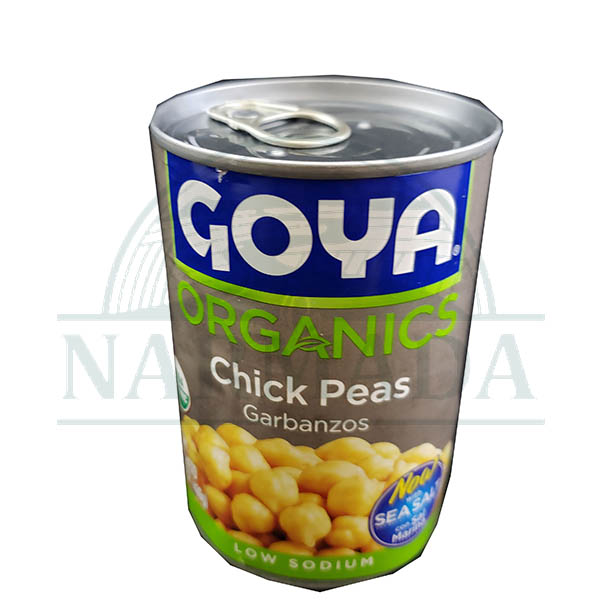 GOYA ORGANIC CHICK PEAS 15.5 O