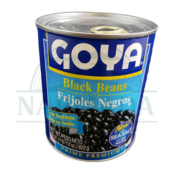 GOYA BLACK BEANS LOW SOD 29 OZ