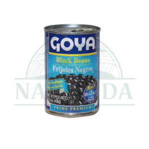 GOYA BLACK BEANS LOW SOD 15.5