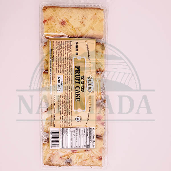 GOLDEN  EGGLESS FRUIT CAKE 12O