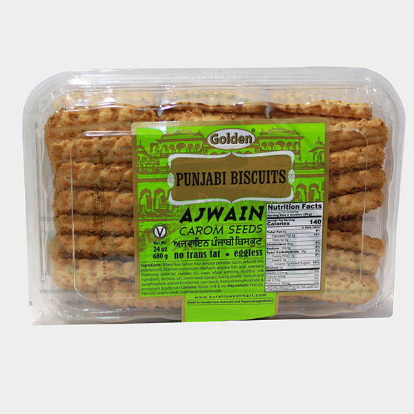 GOLDEN PUNJABI AJWAIN BISCUITS