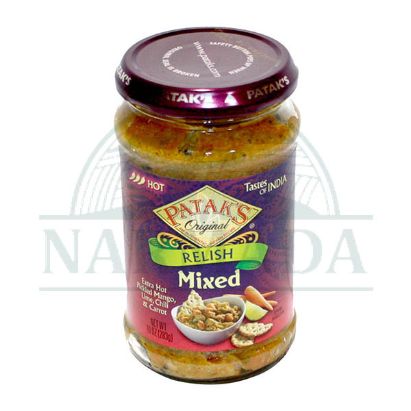 PATAK HOT MIXED PICKLE 10OZ