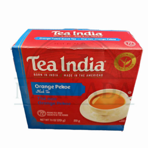 TEA INDIA ORANGE PEKOE TEA 80 BAGS 182 gm