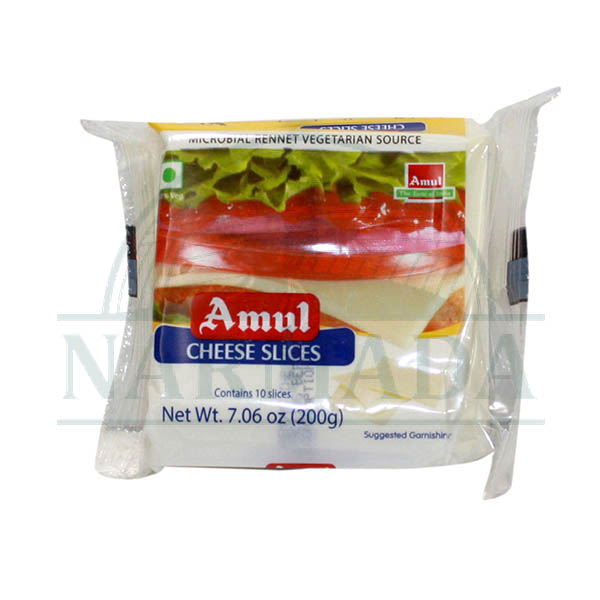AMUL CHEESE SLICES 200GM