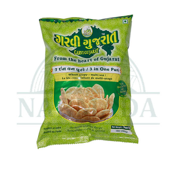 GARVI GUJRAT 3 IN 1 PURI 10 OZ