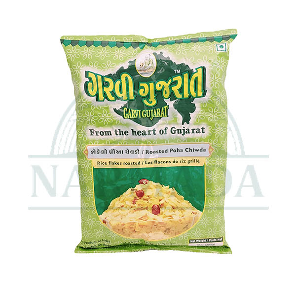 GARVI GUJRAT ROASTED POHA CHIWDA 10OZ