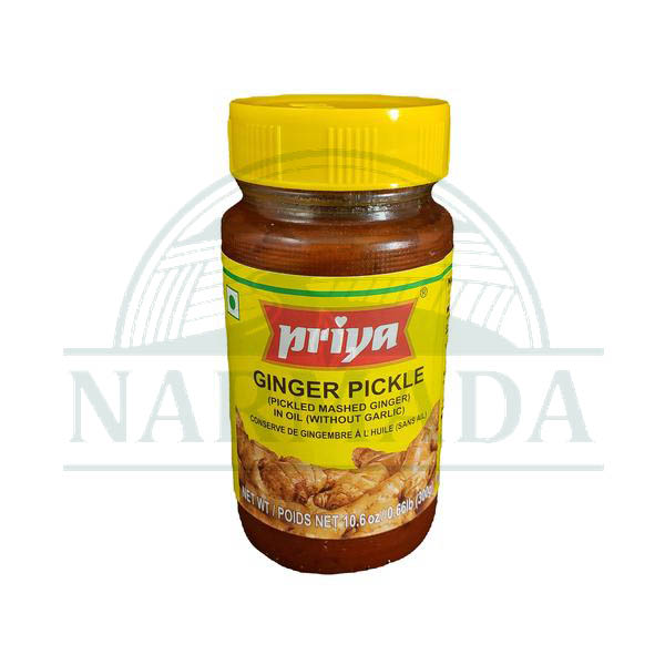 PRIYA GINGER PKL NO GARLIC 300GM