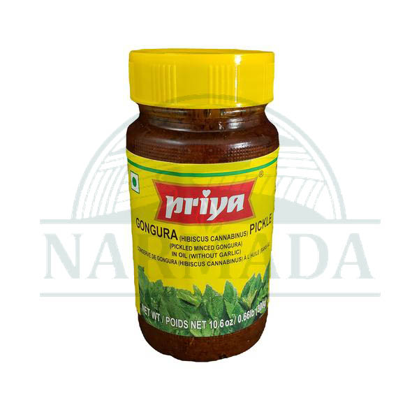 PRIYA GONGURA PICKLEW/O GARLIC 300G
