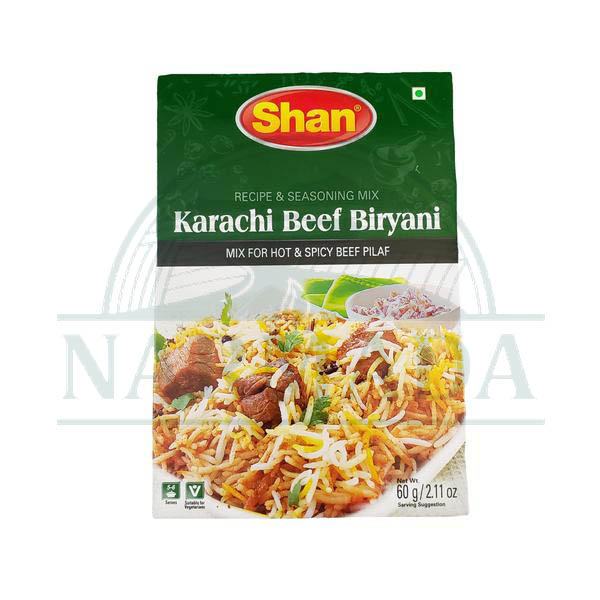 SHAN KARACHI BEEF BIRYANI 75G