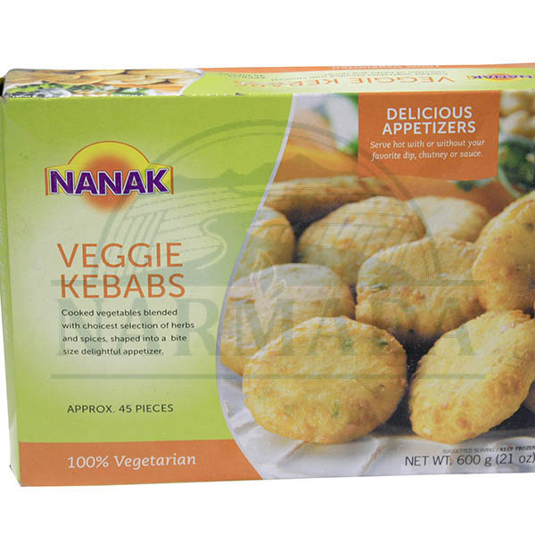 NANAK VEGGIE KEBAB 600GM