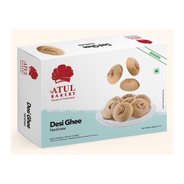 ATUL GHEE NANKHATAI 400GM