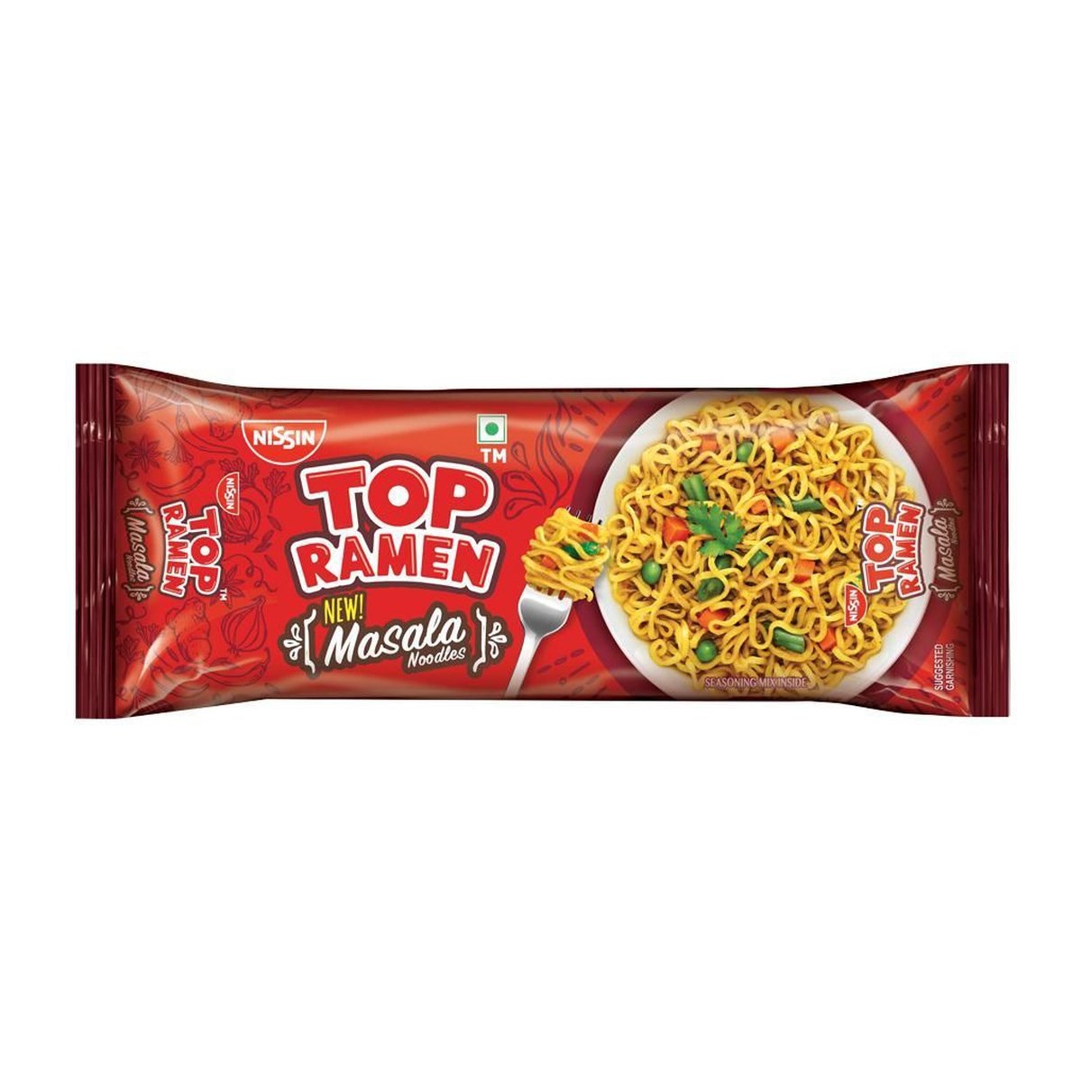 TOP RAMEN MASALA NOODLES 240GM - Image 1