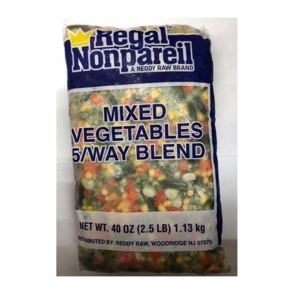 NONPAREIL MIXED VEG 2.5 LB