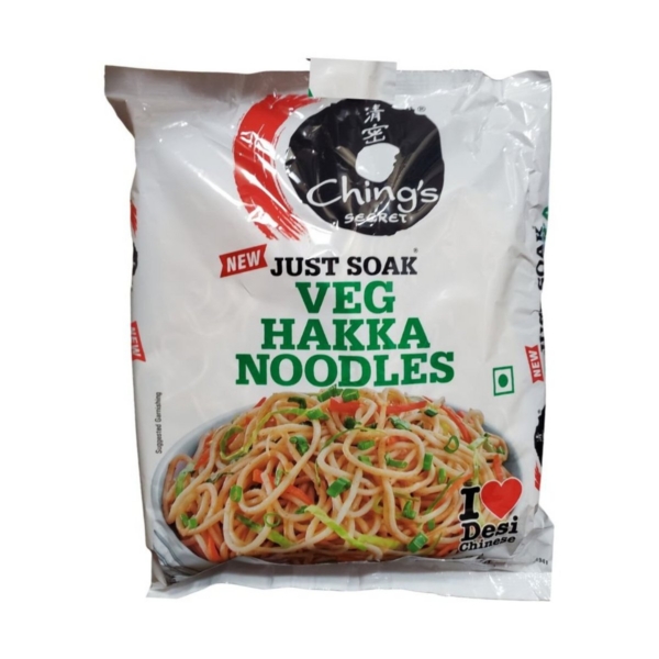 CHING'S JUST SOAK HAKKA VEG NOODLES 600G