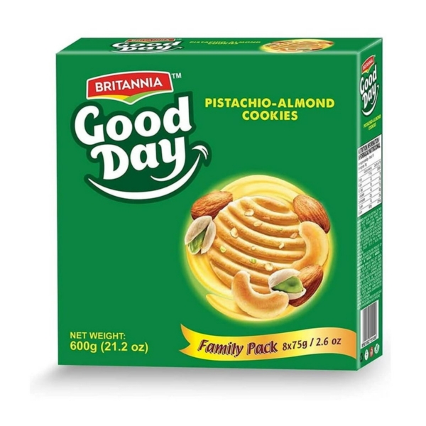 BRI GOOD DAY ALMOND PISTA FP 600 GM