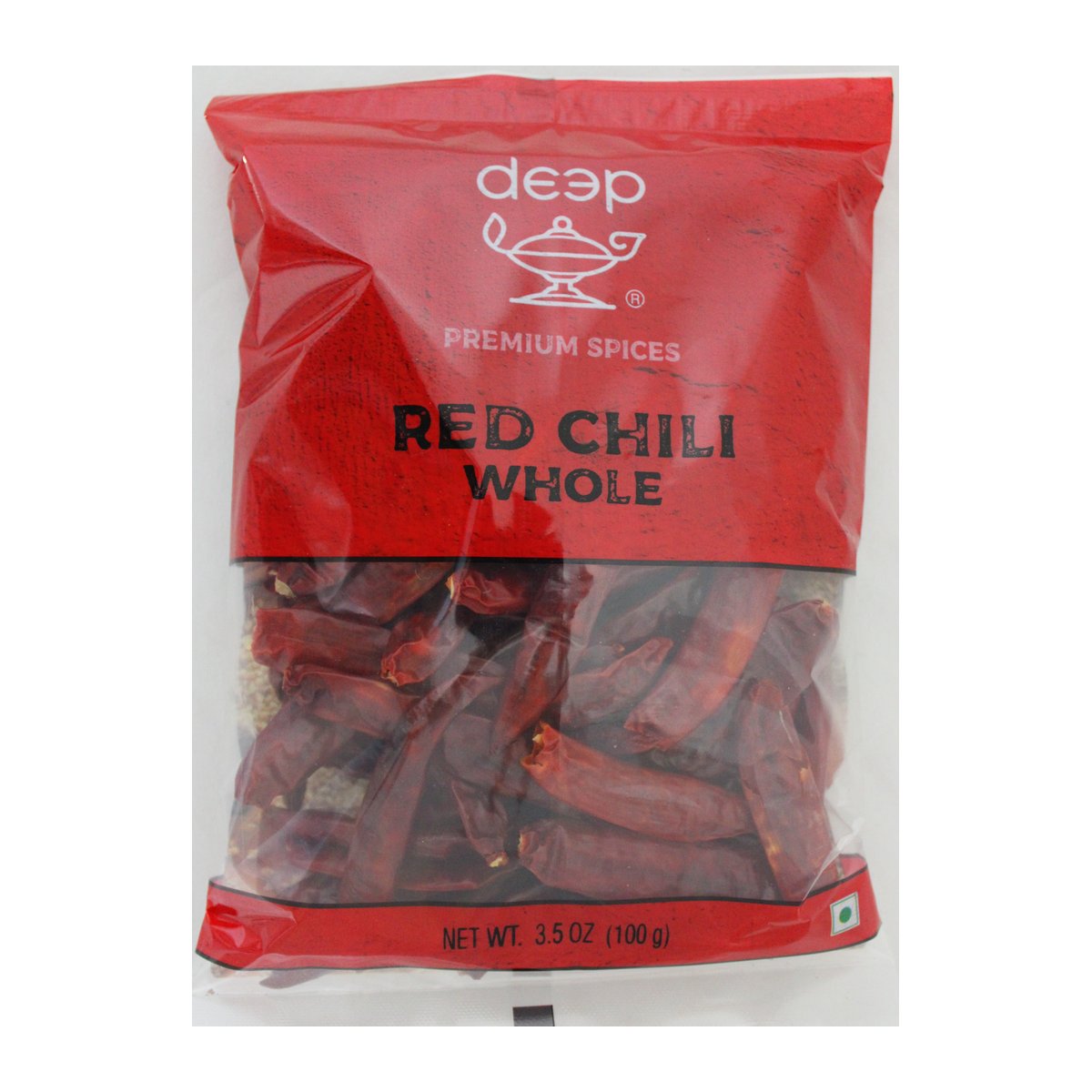 DEEP RED CHILLI WHOLE 3.5OZ - Image 1